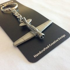 Sparta Pewter Keychain “T6 Texas”